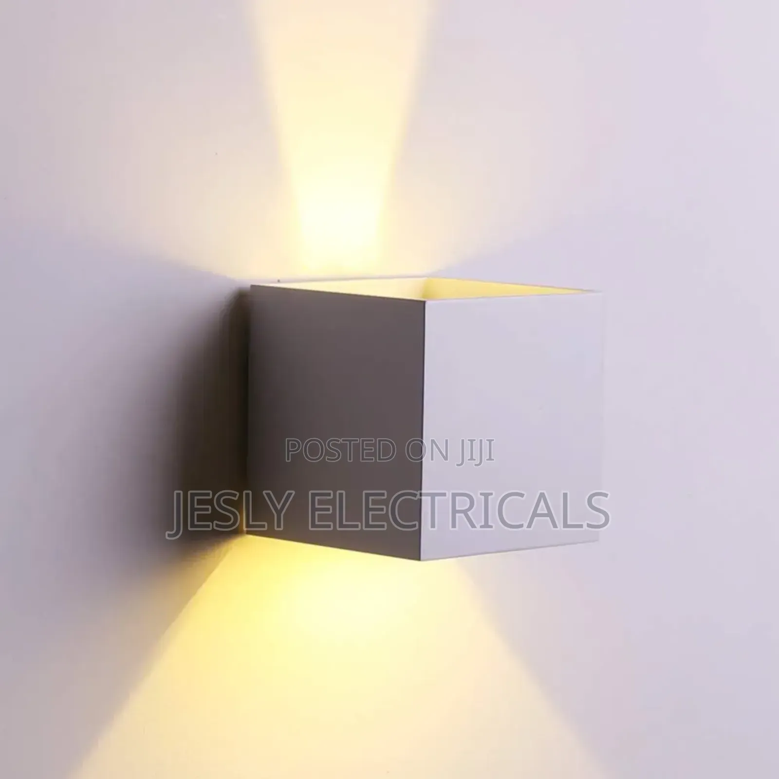 Yima Square Led Wall Lamp,Aluminum Cube Wall Sconces