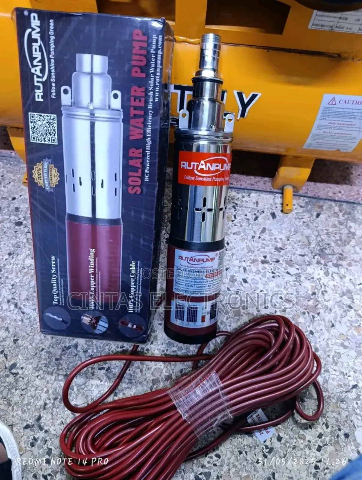 Rutan Dc Submersible Water Pump