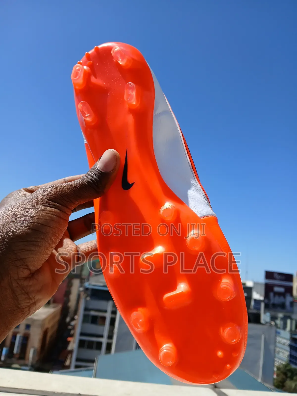 New Nike Orange Tiempo Football Boots - Soccer Shoes