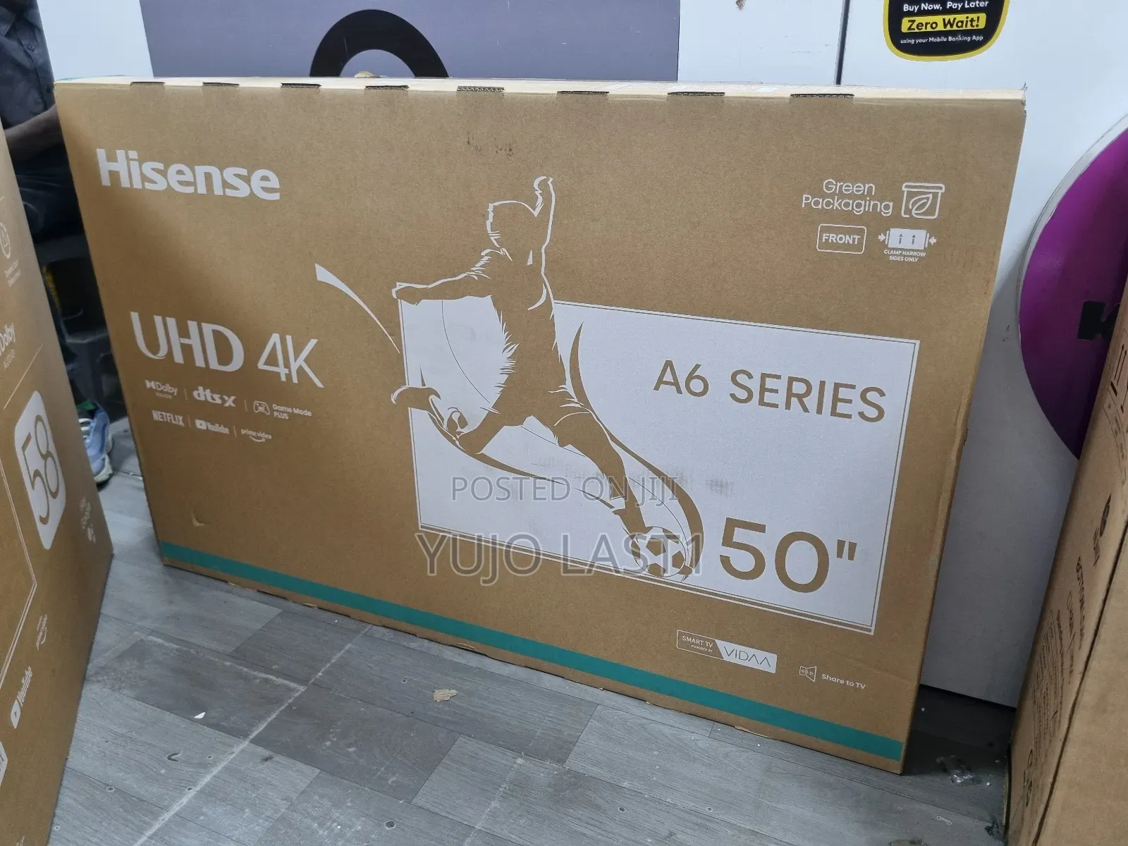 Hisense 50 Inch 50 A6n Series Smart Uhd Tv