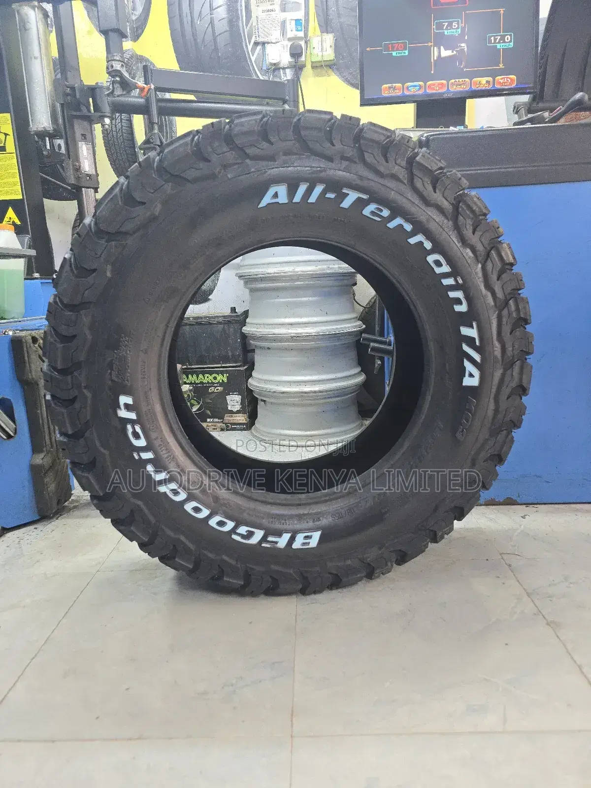 265/70r17 BF Goodrich All-Terrain T/a Tire