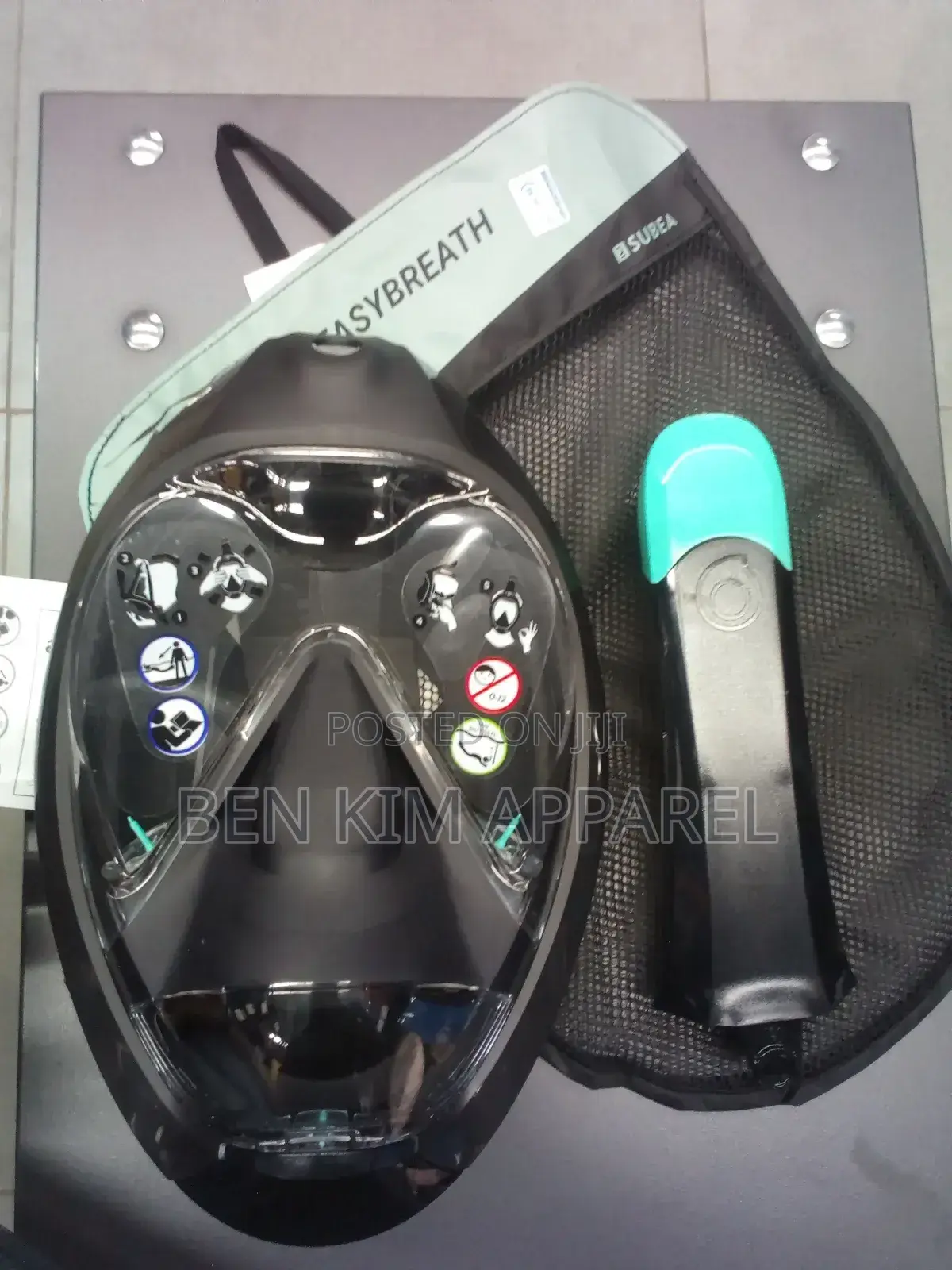 Snorkeling and Diving Mask Up to 3 Meters Full Face Cover.
