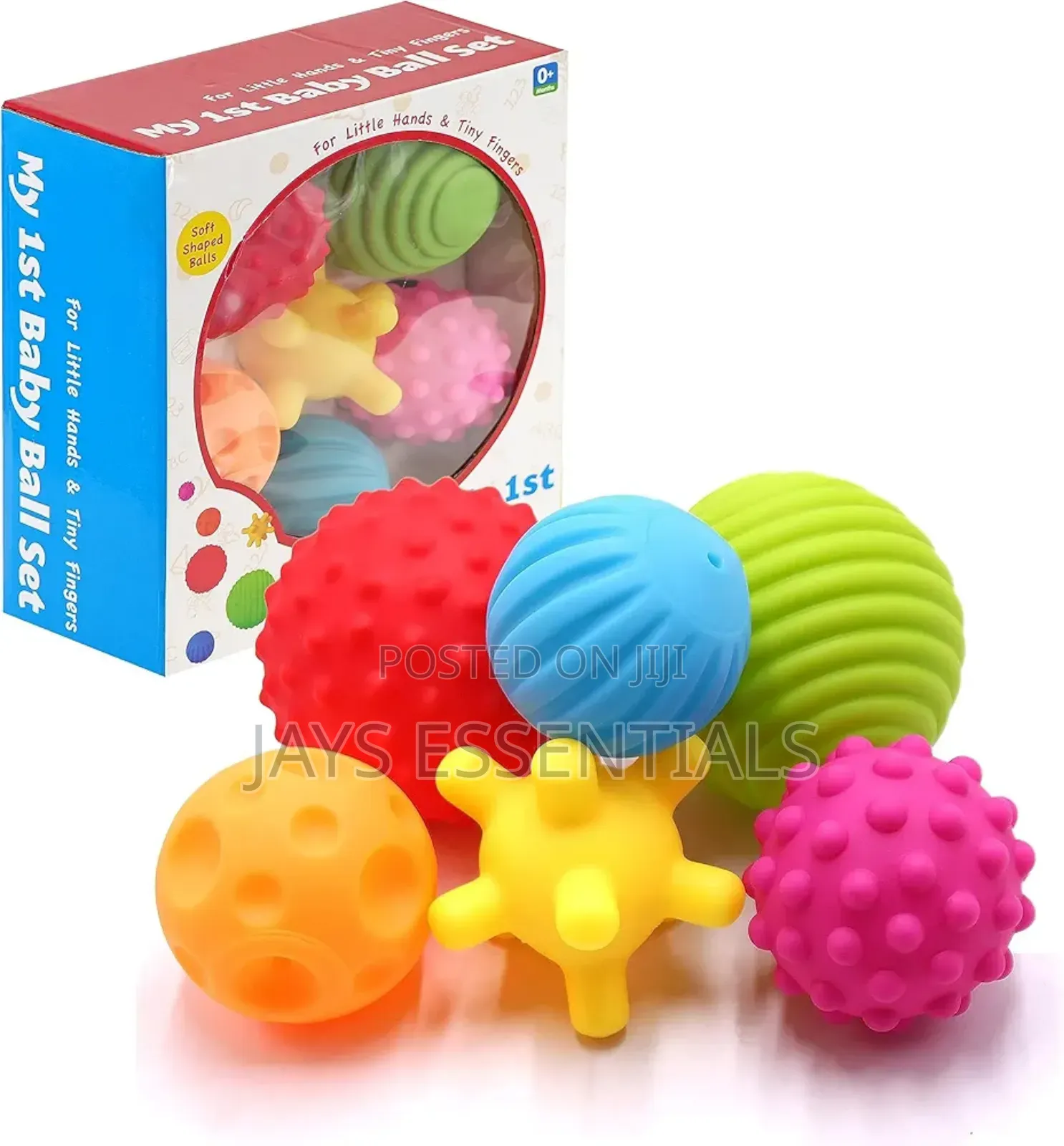 6pcs Baby Soft Balls Toys