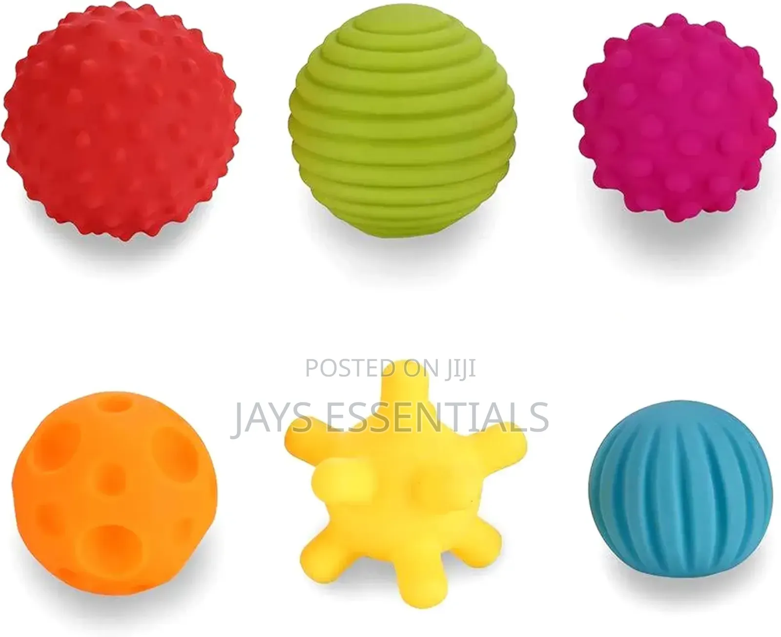 6pcs Baby Soft Balls Toys