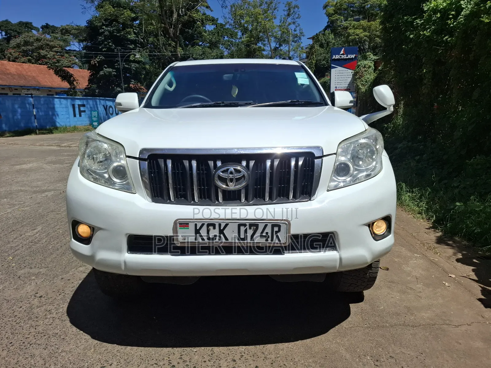 Toyota Land Cruiser Prado 2.7 i 2010 White