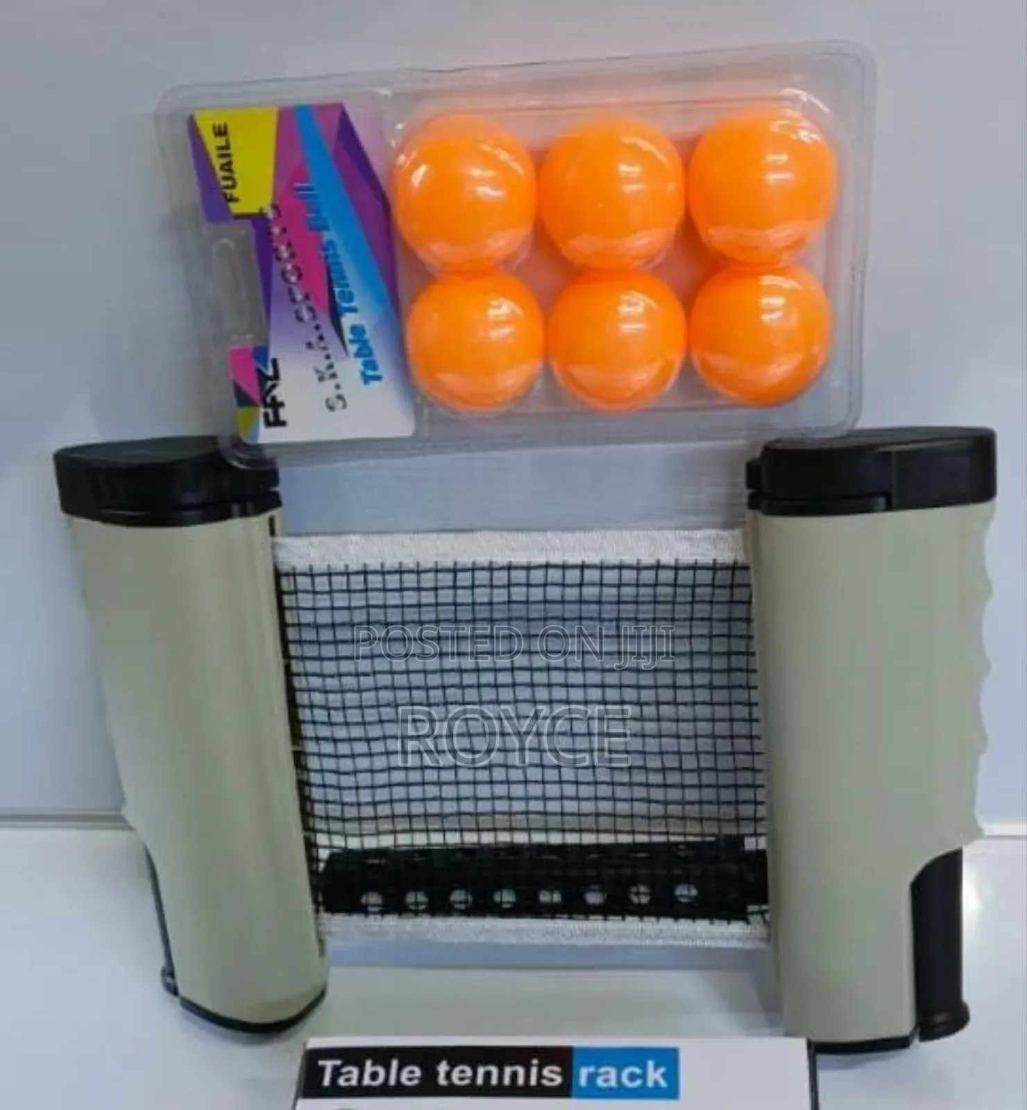 Table Tennis Set - {Net + 6 Balls}