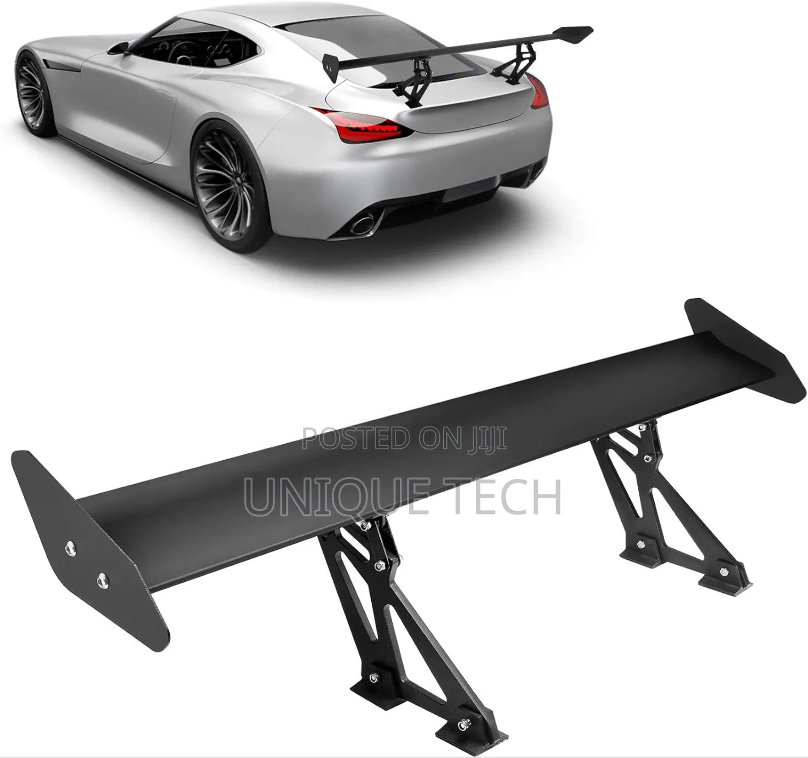 Sleek Gt Rear Wing / Single Blade Aluminum Spoiler
