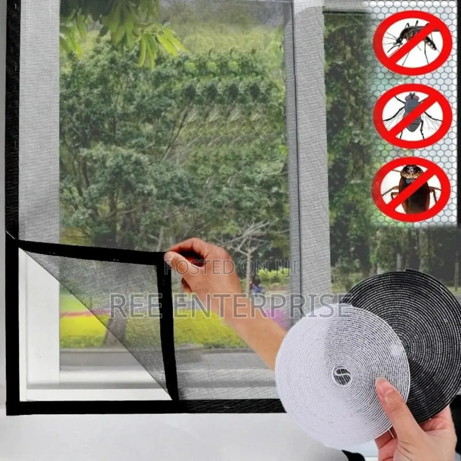 Self-Contained Anti-Mosquito Encryption Nano Edge Screen