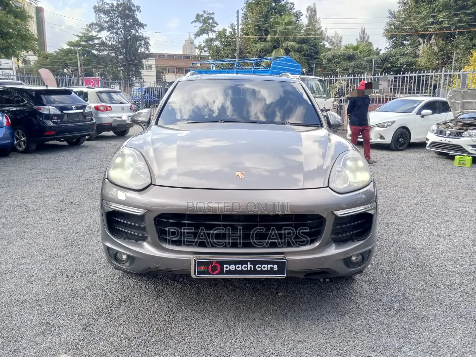 Porsche Cayenne S 4dr SUV AWD (3.6L 6cyl Turbo 8A) 2015 Gray