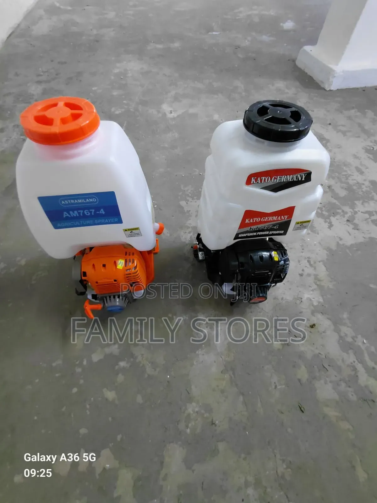 Heavy Duty Gasoline Powered Back Pack Sprayer.