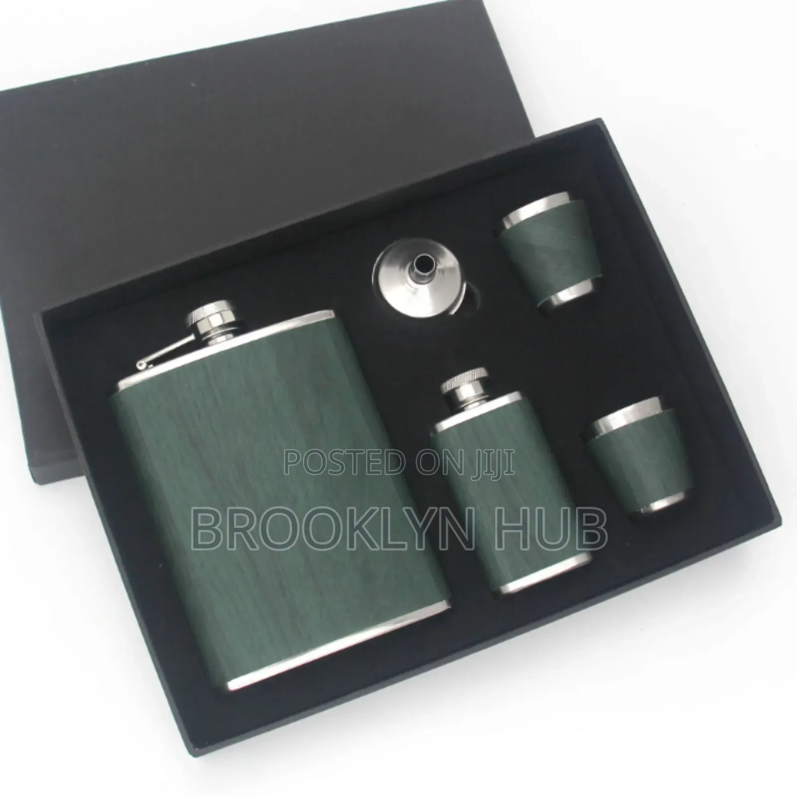 Whiskey Flask With Tot Gift Set