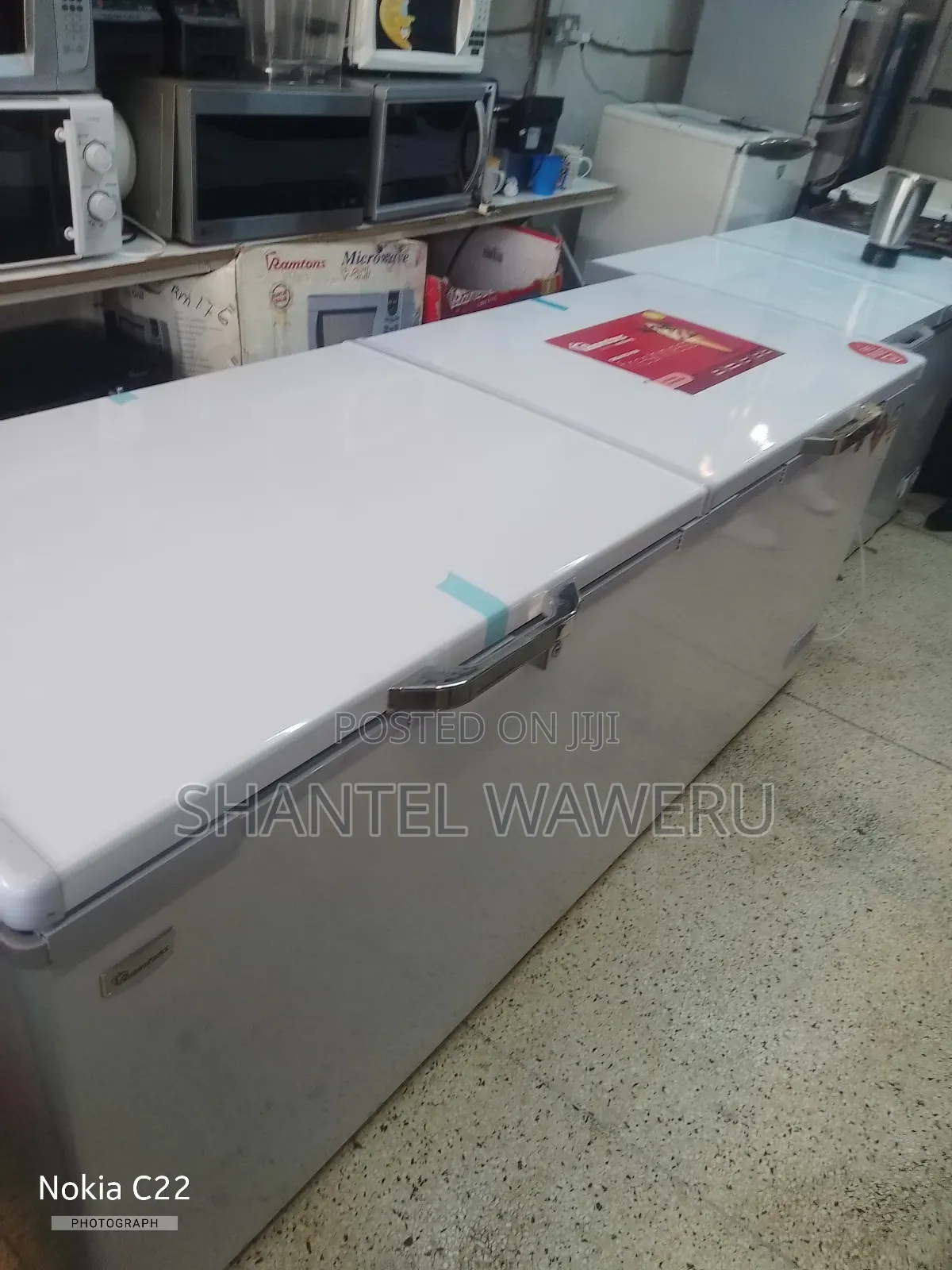 Ramtons Double Door Chest Freezer