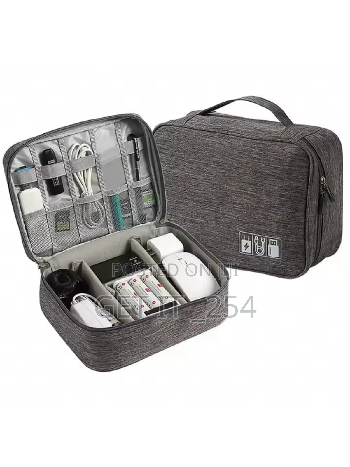 Travel Electronic Accessories Case Cable Size:24.5*10*18cm