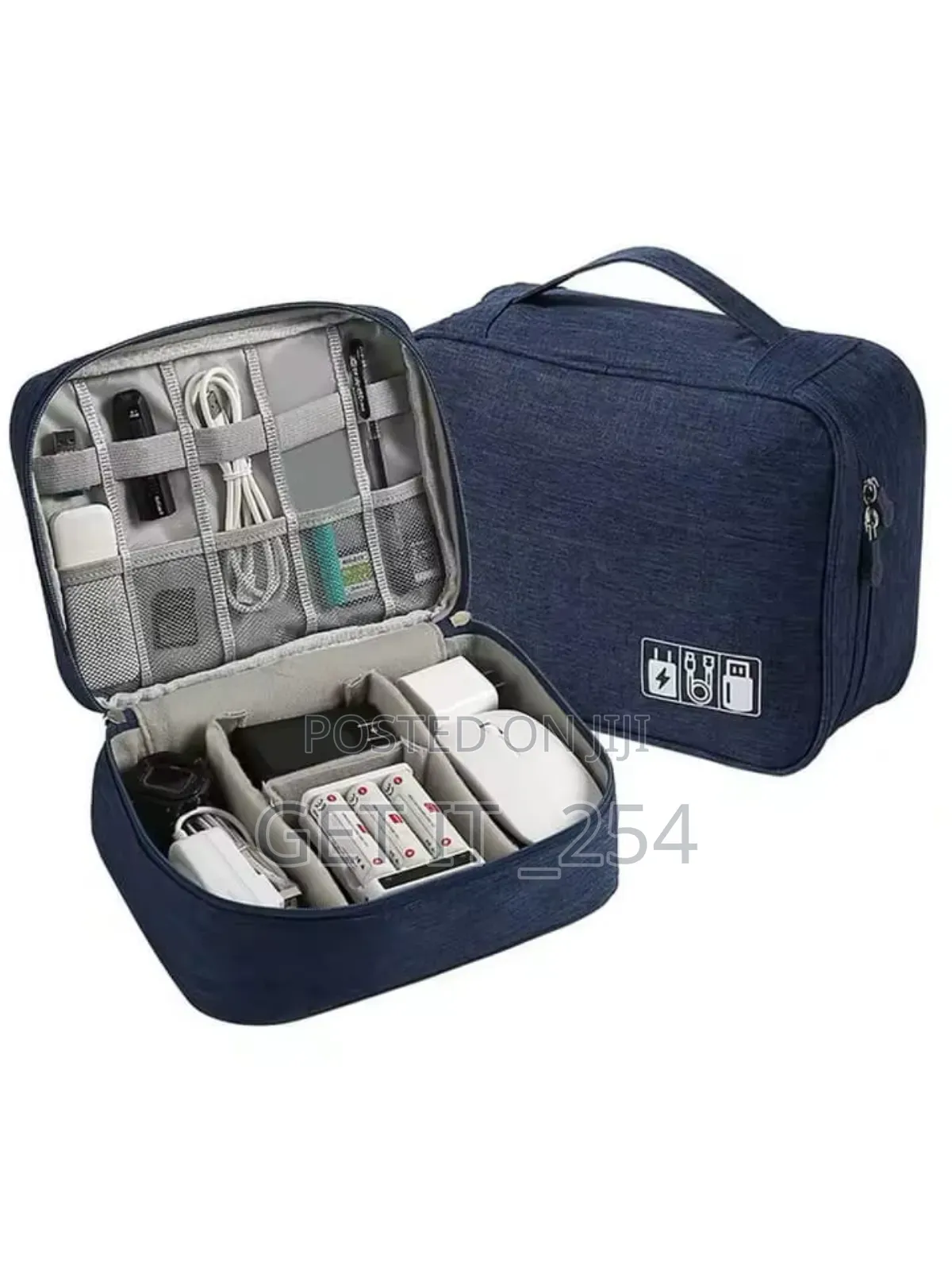Travel Electronic Accessories Case Cable Size:24.5*10*18cm