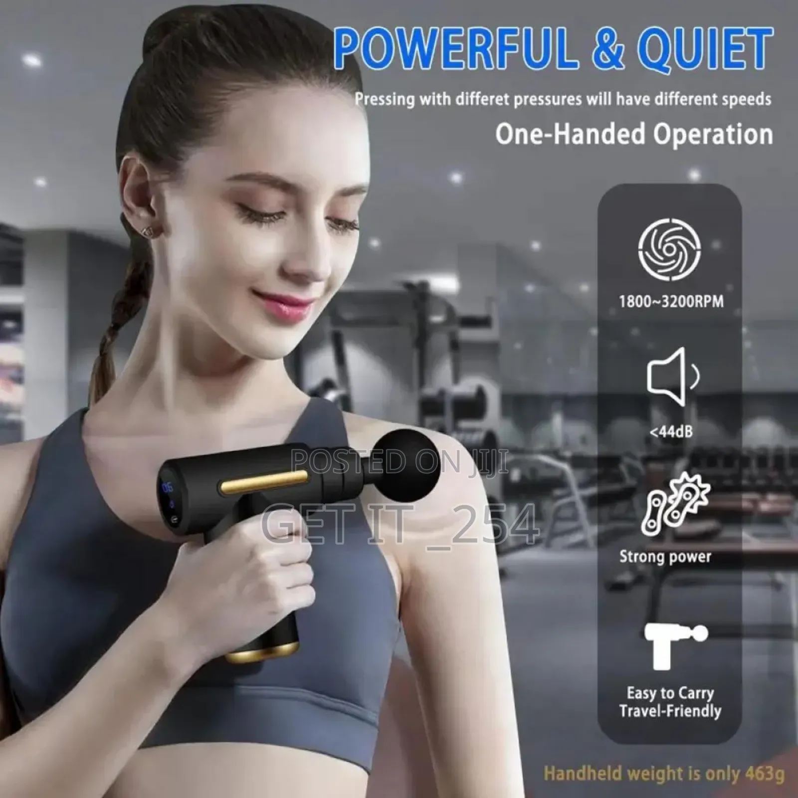 Portable Fascial Massage Gun