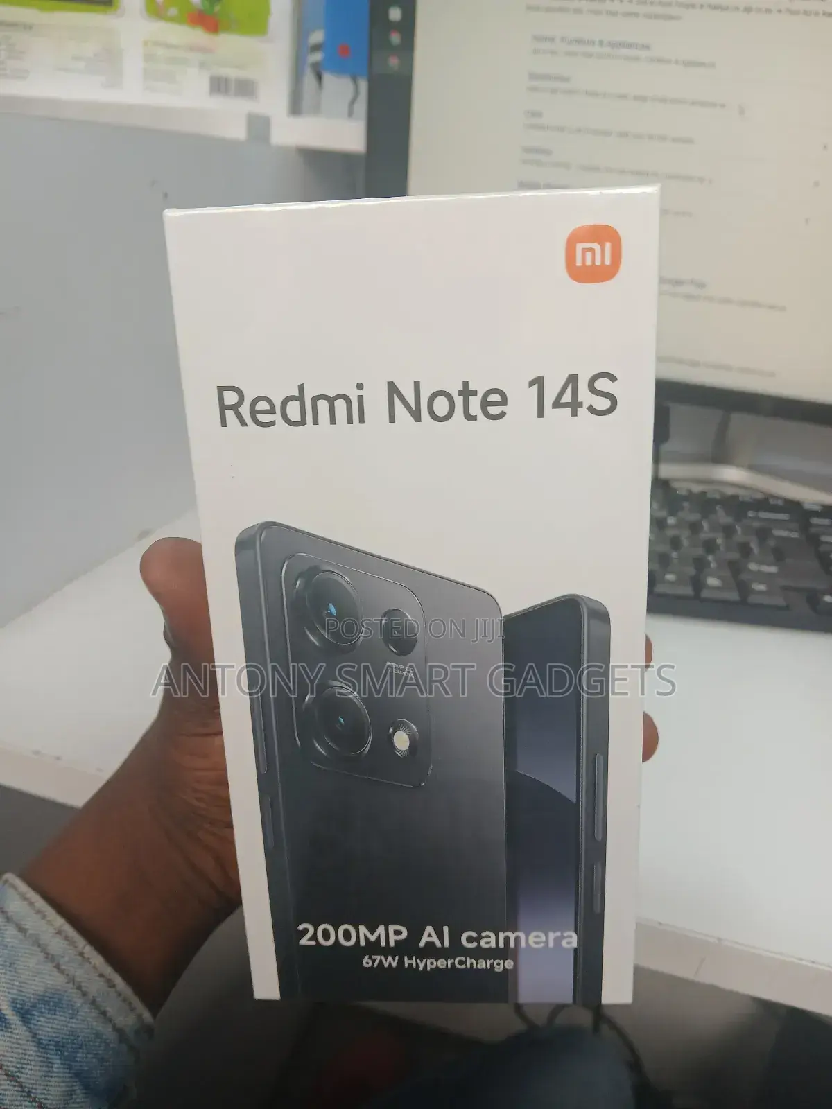 New Xiaomi Redmi Note 14S 256 GB Black