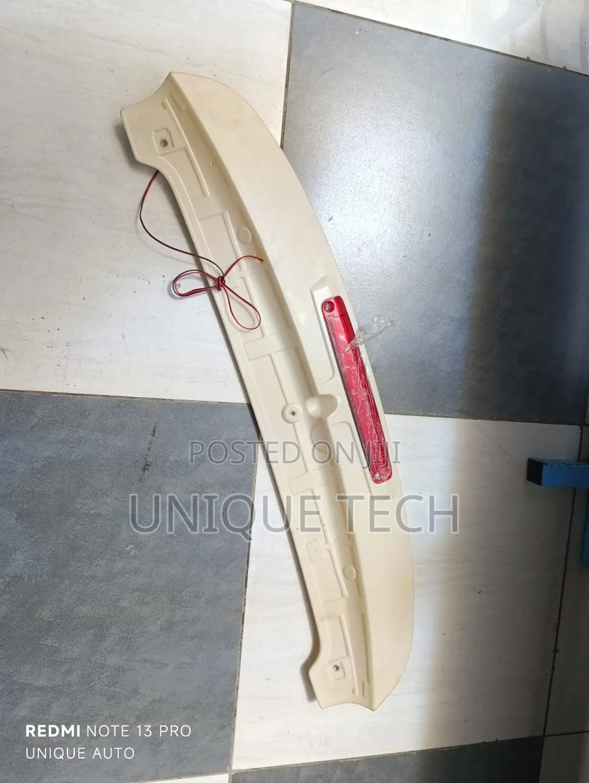 Rear Wing Spoiler for Toyota Probox / Succeed With Led