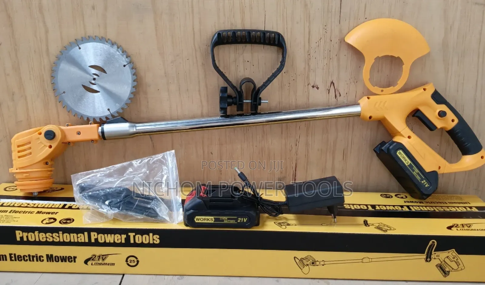 Quality 21v Cordless Brushcutter/Cordless Grass Cutter