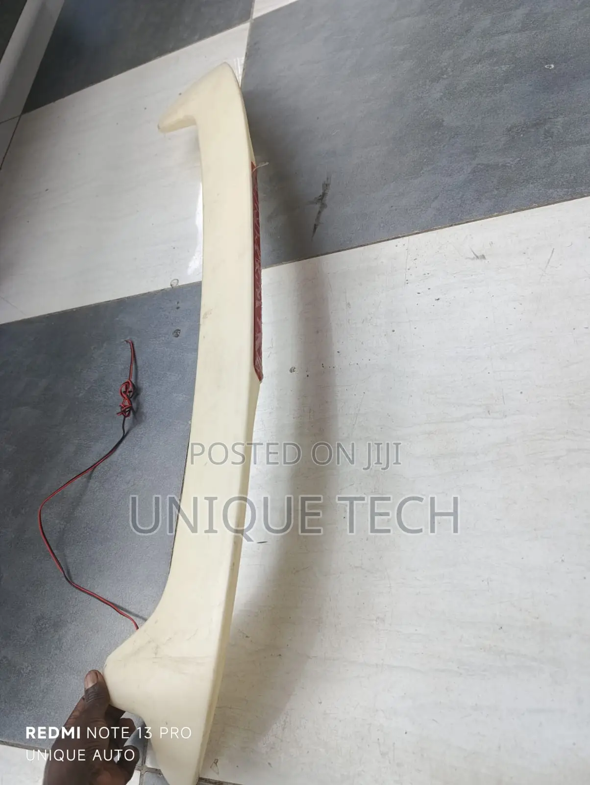 Nissan March / Toyota Vitz Rear Spoiler – Sporty Fit