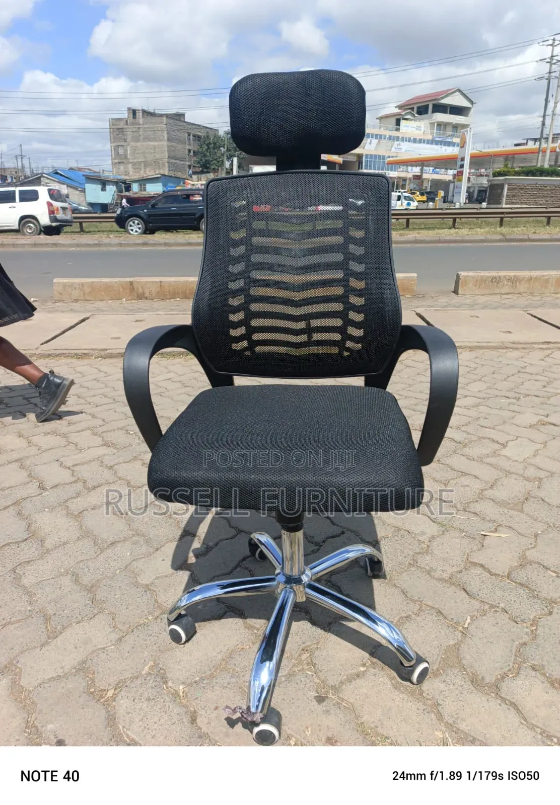 Clean Headrest Office Chair Available Brand New