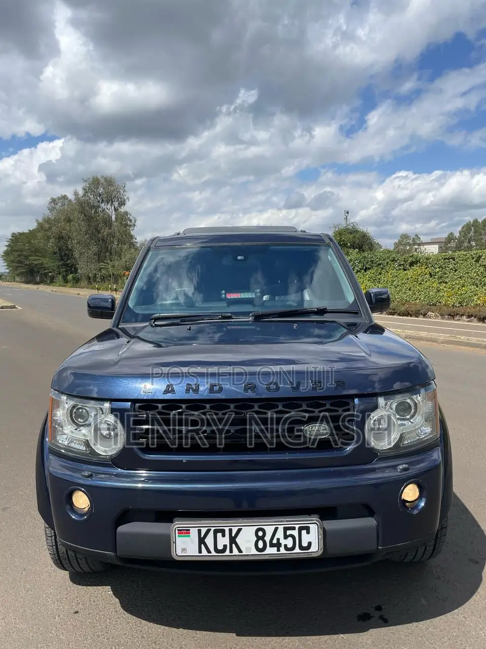 Land Rover Discovery 2009 Blue