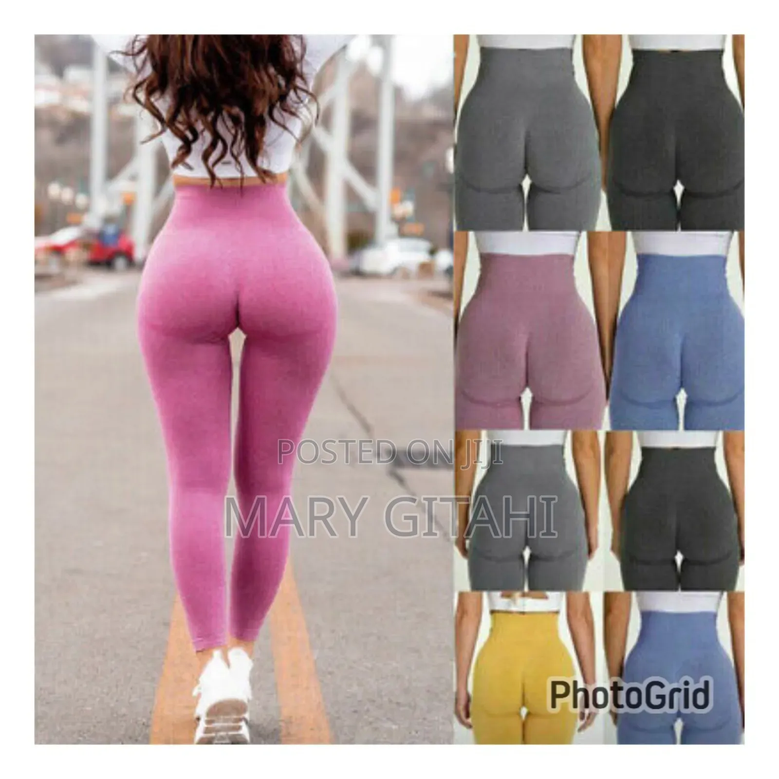 Multi Colouredstretching Yoga Pants (