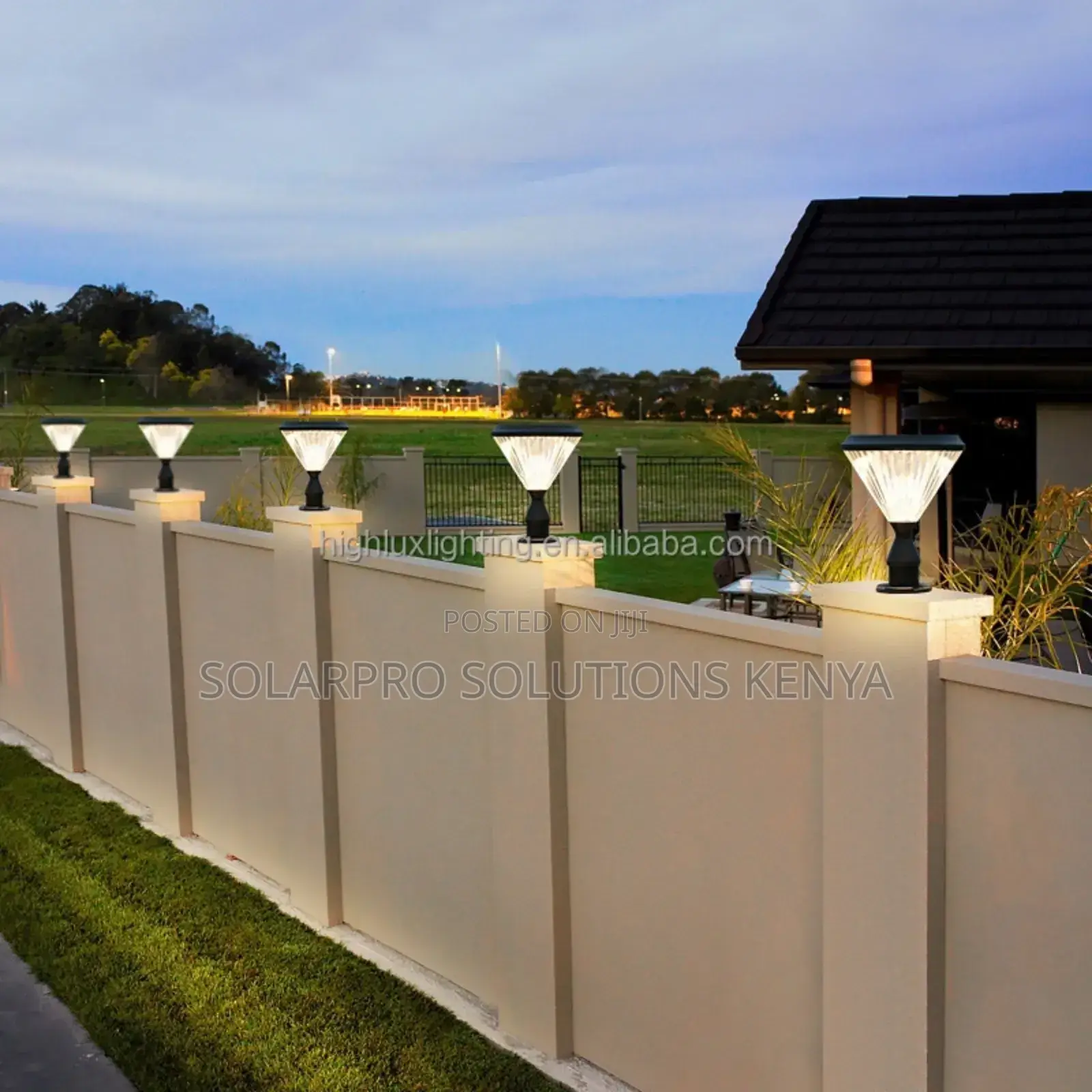 High Quality Diamond Gate /Pillar Lights