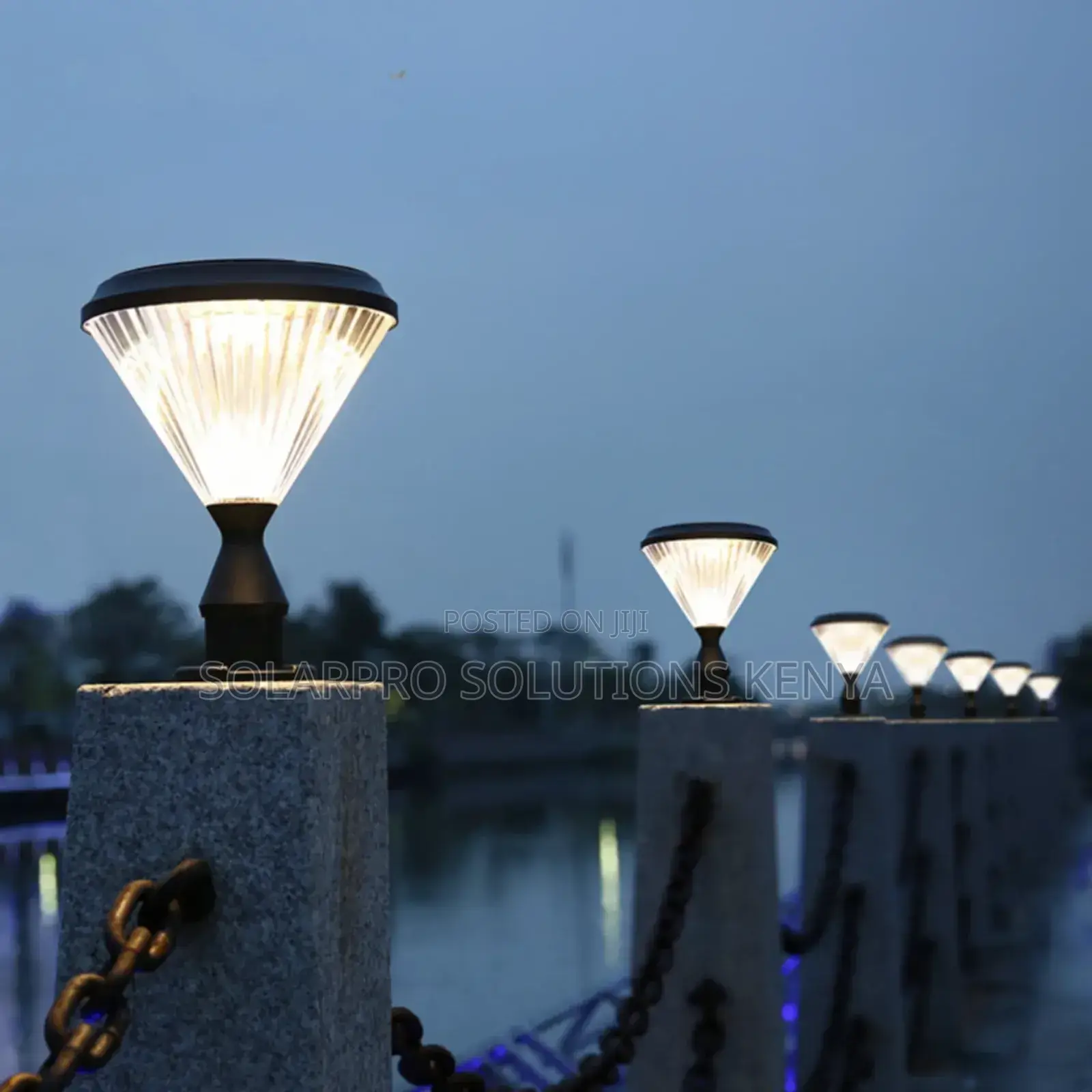 High Quality Diamond Gate /Pillar Lights