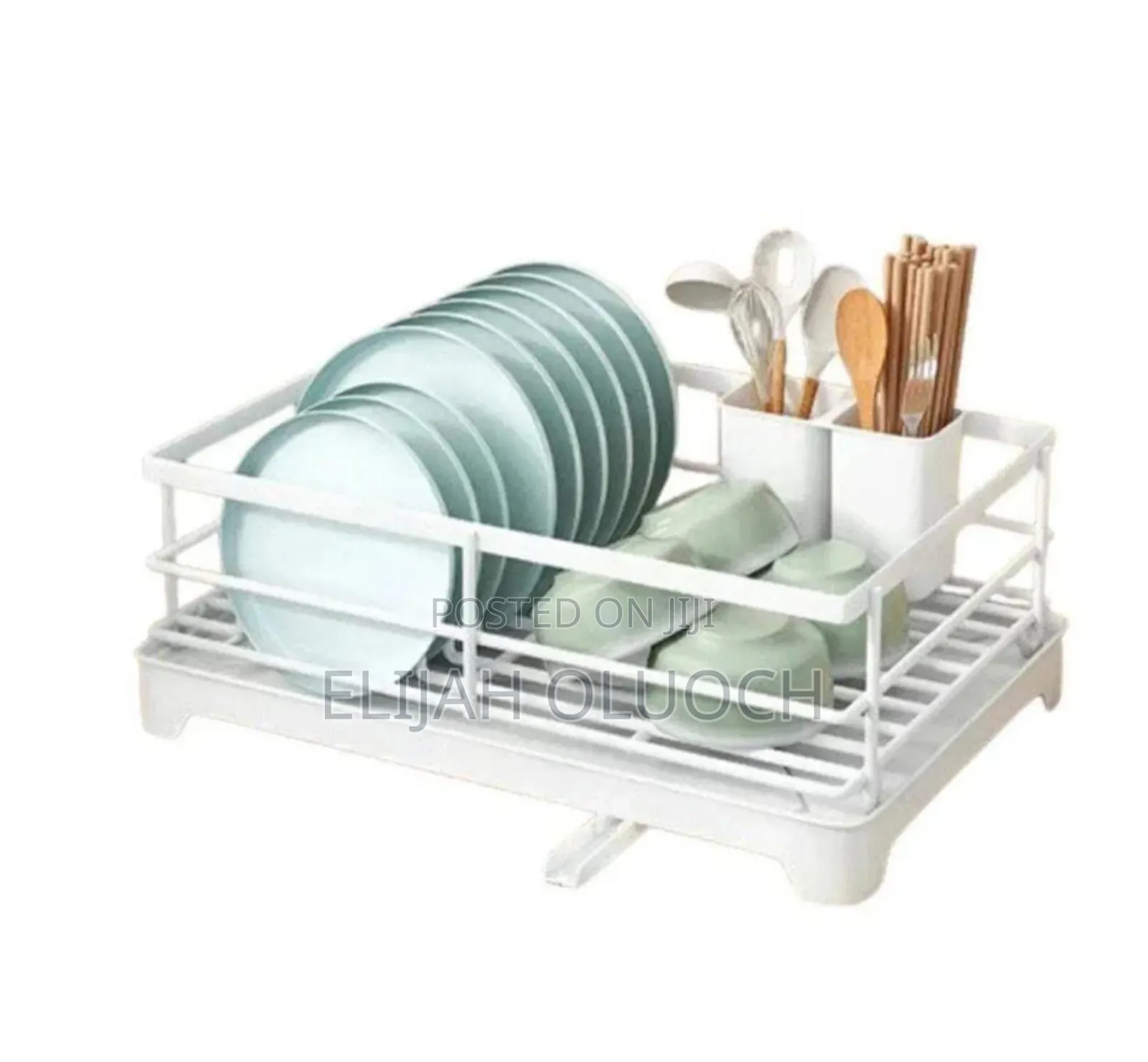 All in 1 Over Sink Kitchen Rack Dish Drainer