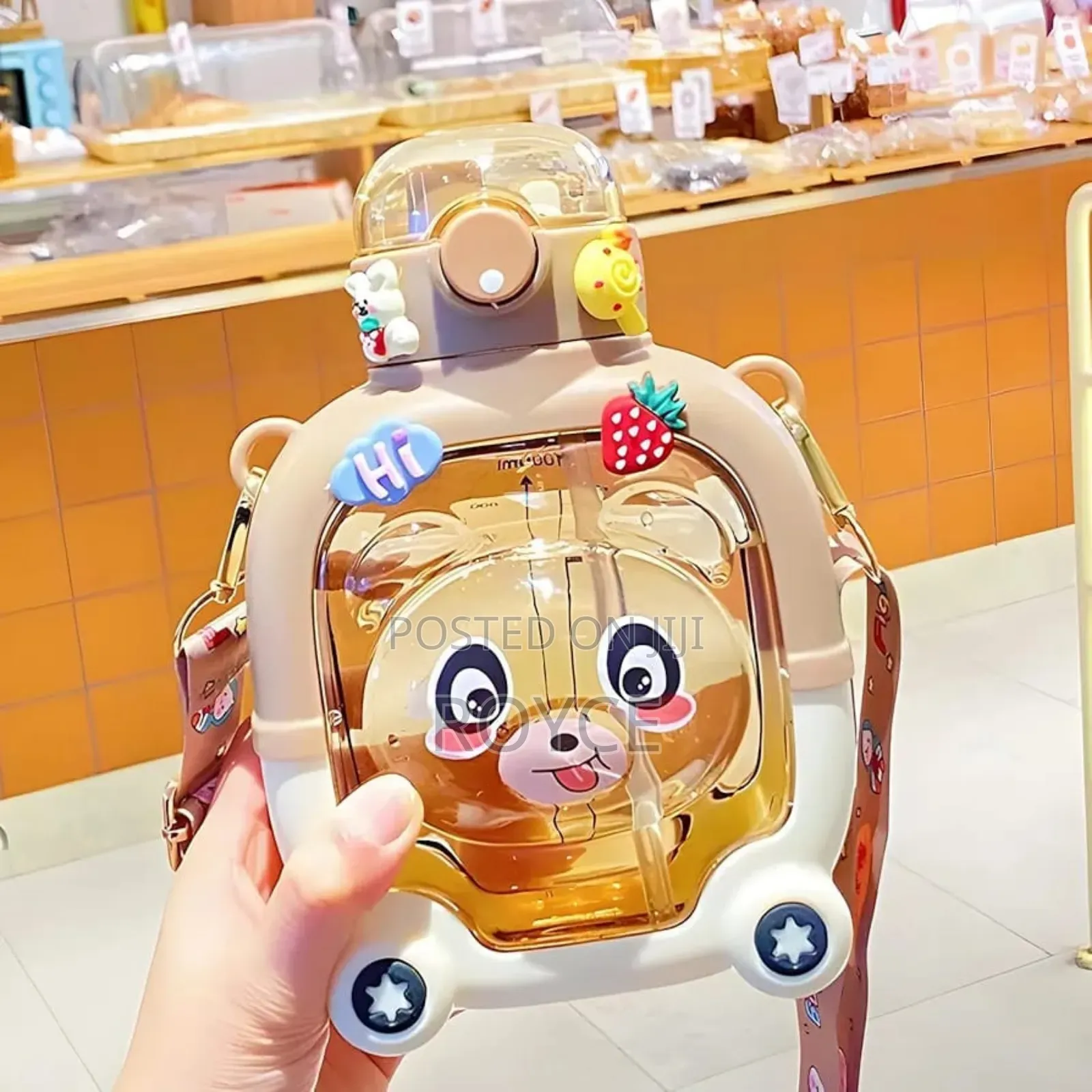 1000ml Teddy Bear Design Water Bottle