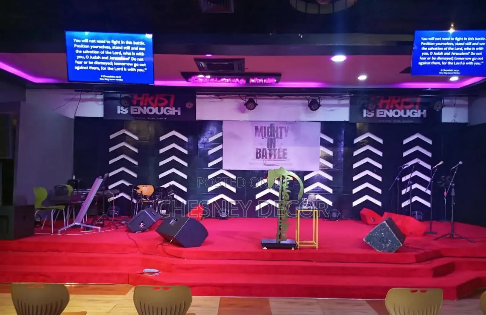 Red Wall To Wall Delta Carpet