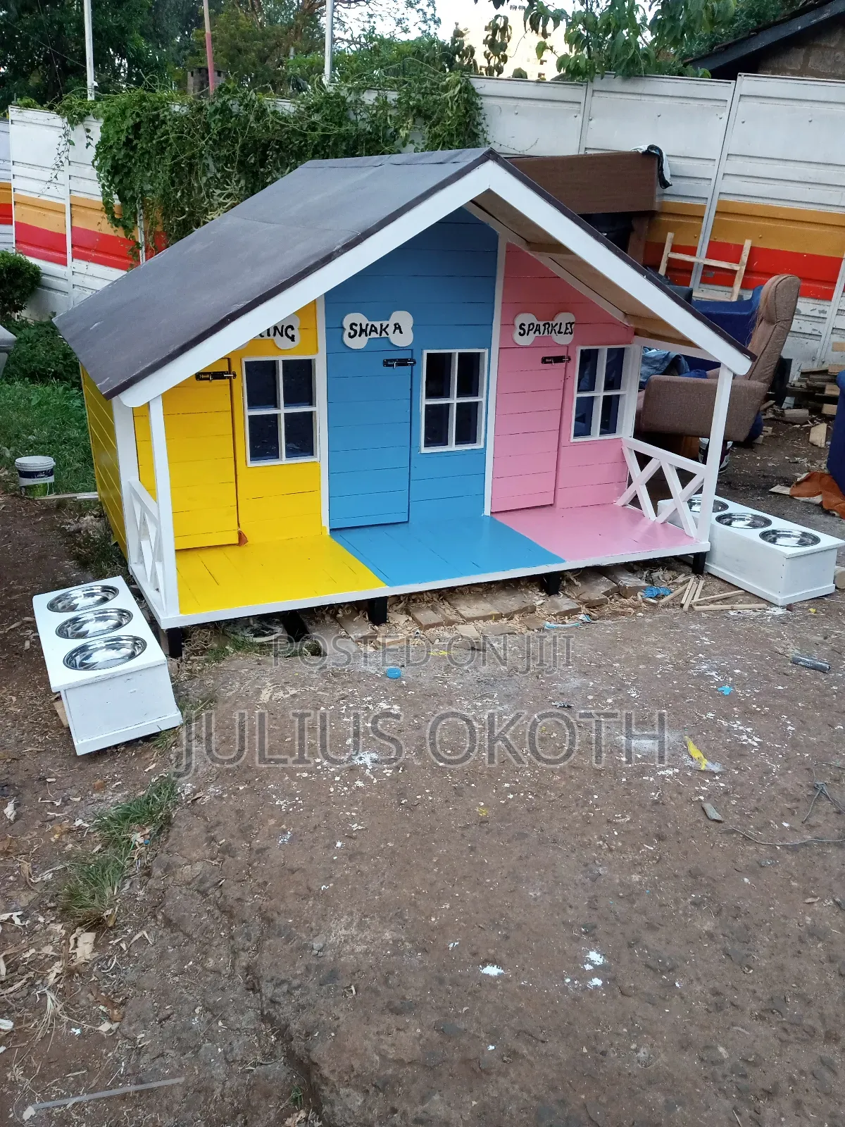 Dog Kennel Triple