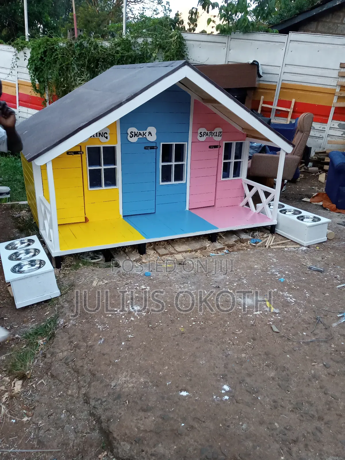 Dog Kennel Triple