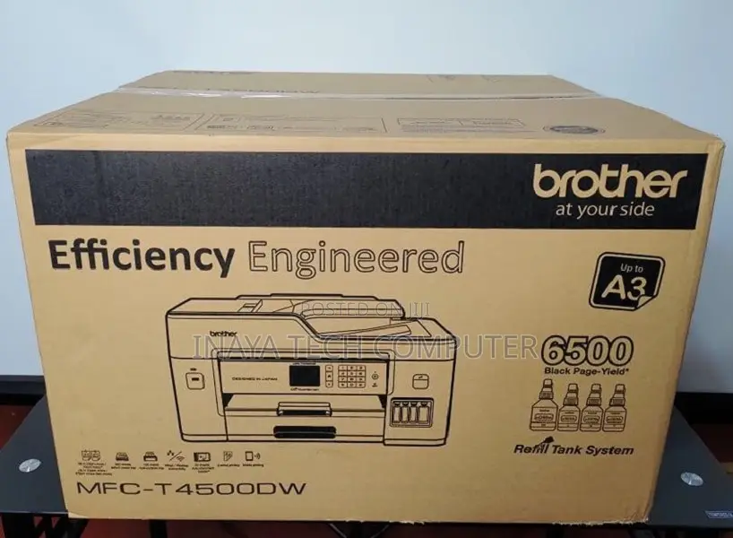 Brothet MFC-T4500dw Color Inkjet Wireless Printer
