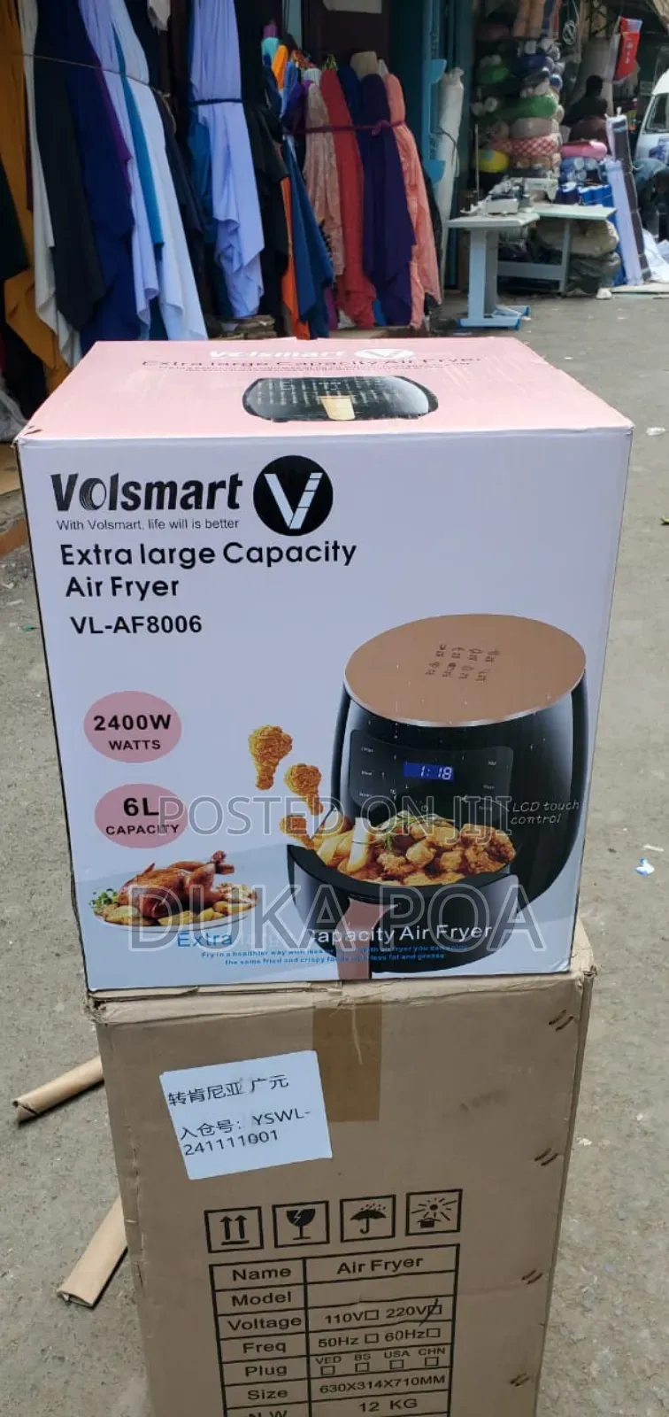 Electric Air Fryer Electric Volsmart 6l Quality Air Fryer