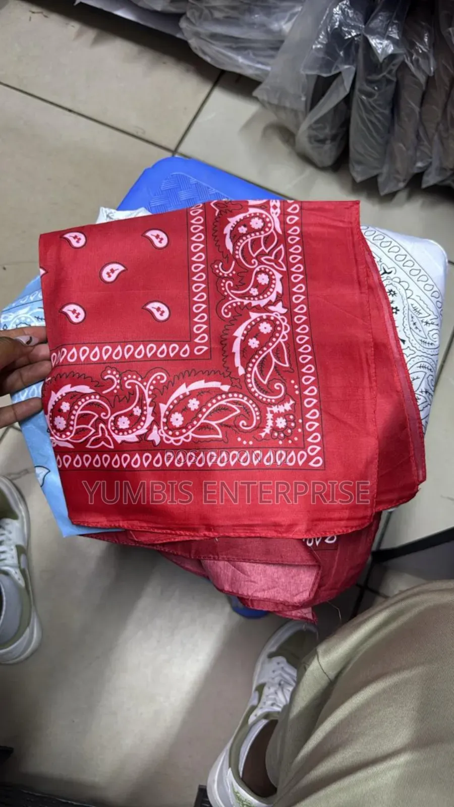 Colorful Bandanas Available
