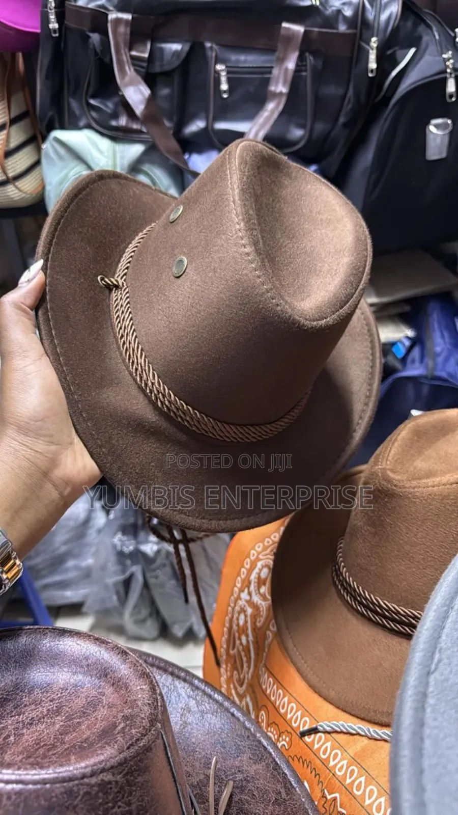 Brown, Grey, Kid's CBC Events Cowboy Hats