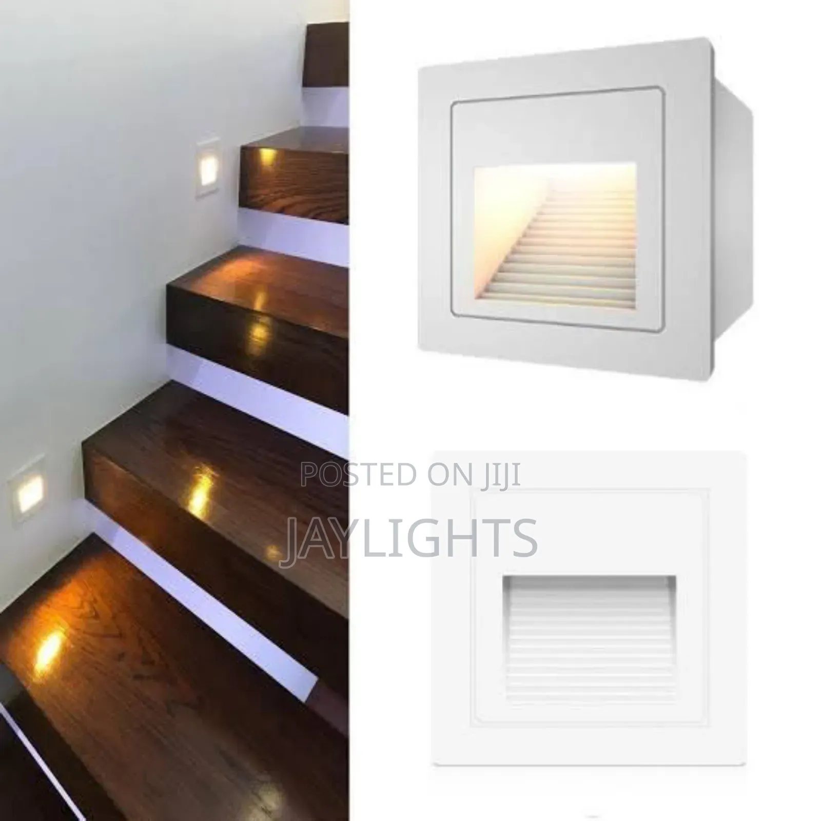 Elegant Recessed Led Stair Lights – No Sensor