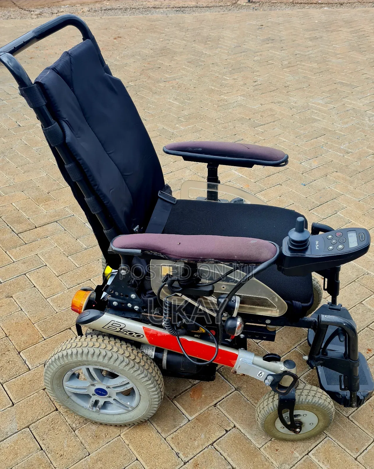 Uk- Pride R40 Electric Wheelchair.