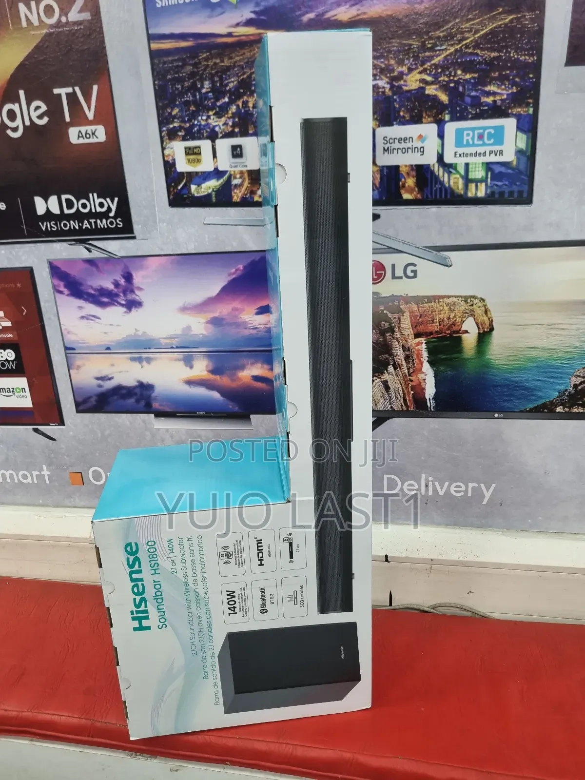 Hisense Hs1800 Soundbar | 2.1 Channel Soundbar