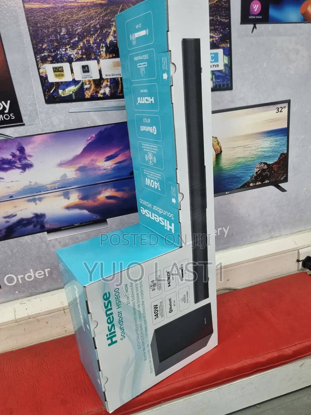 Hisense Hs1800 Soundbar | 2.1 Channel Soundbar