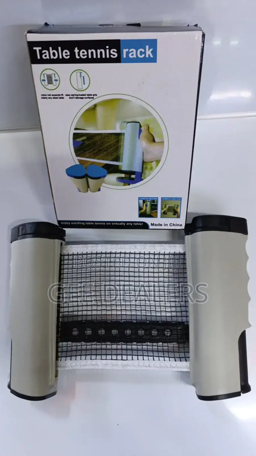 Table Tennis Net and Rack Available, Tennis Net