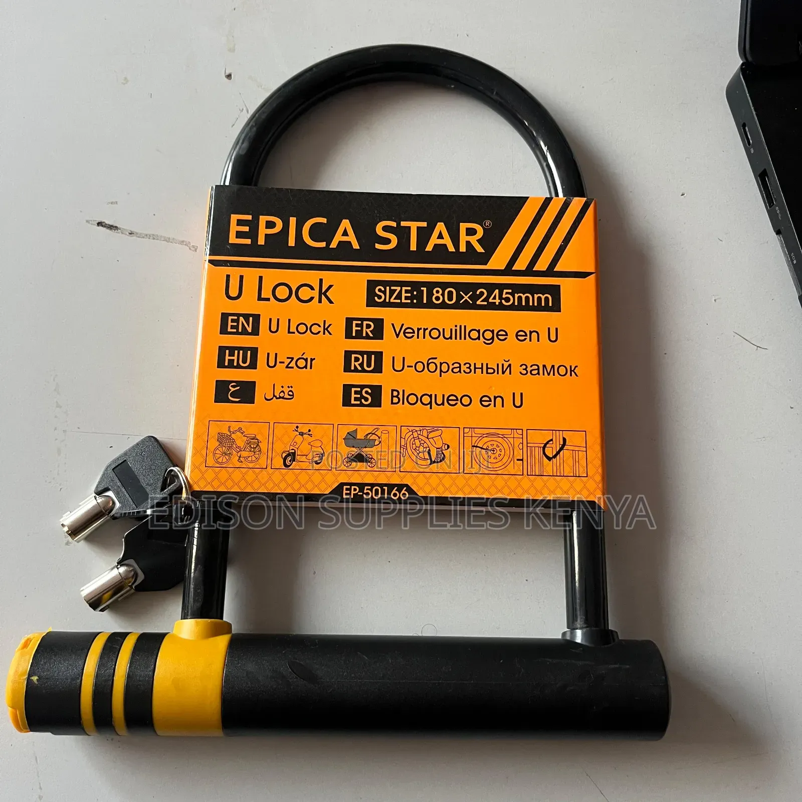 Bicycle Locks U-lock Bike Motorcycle Shackle Security Locks
