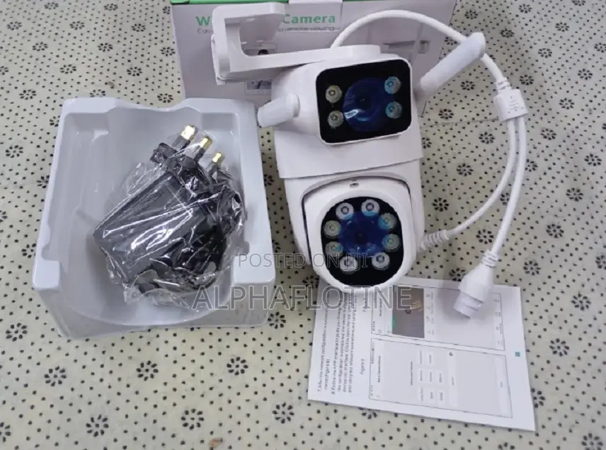 Wifi PTZ Camera Outdoor 4mp Dual Lens Dual