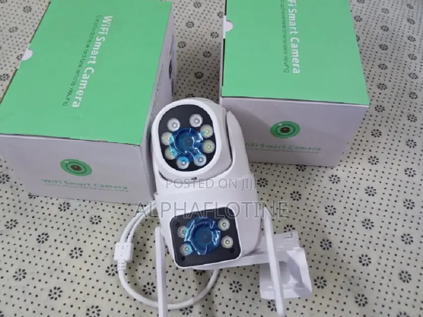 Wireless Ip Camera 4mp Outdoor Wifi PTZ Dual Lens Icsee