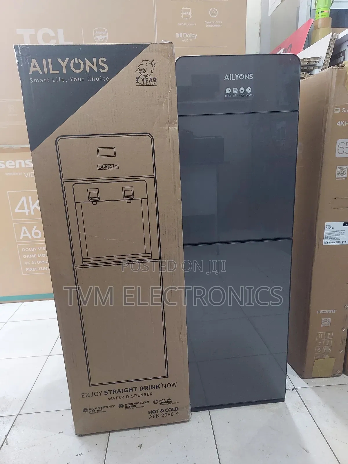 Ailyons Hot Cold Bottom Load Dispenser