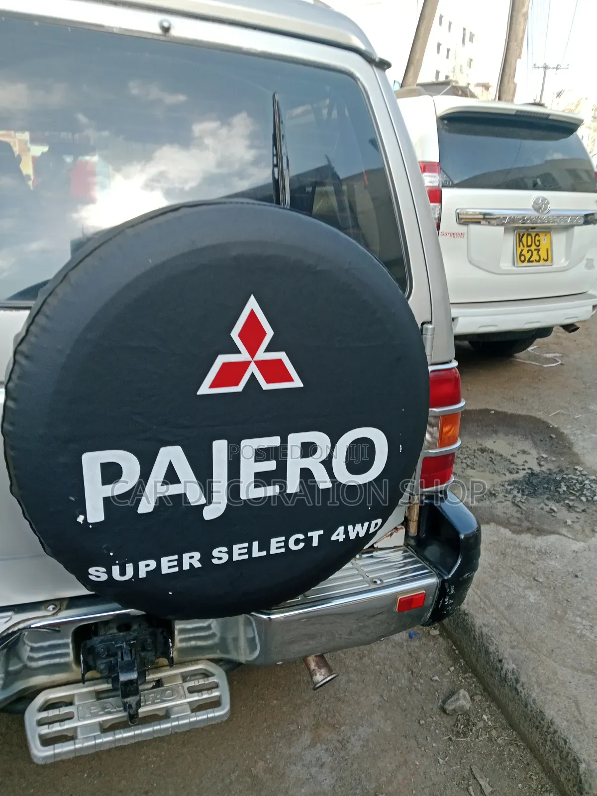 16 Inch Spare Tyre Cover for Pajero