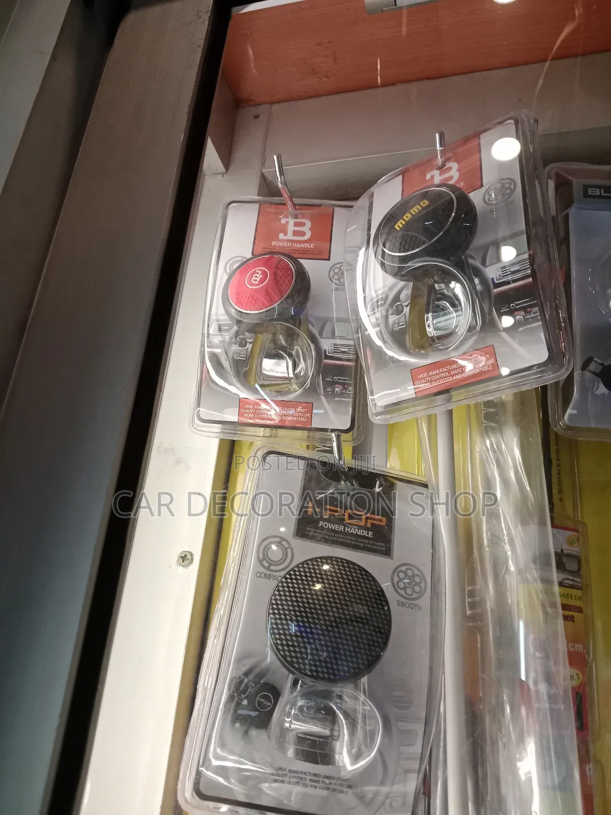 Different Designs Steering Wheel Clip on Power Handle Knob