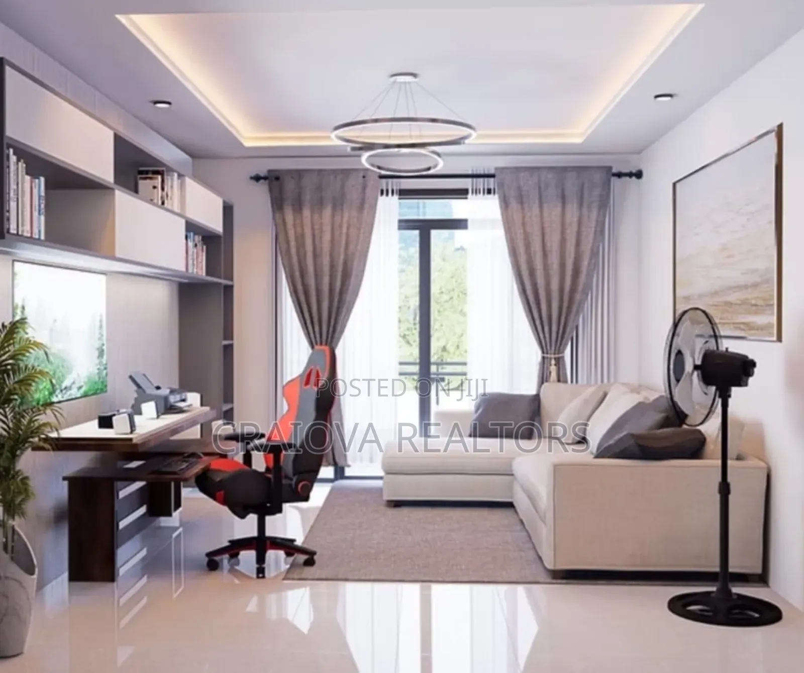 Furnished Studio Apartment in Raphta Road Area for sale