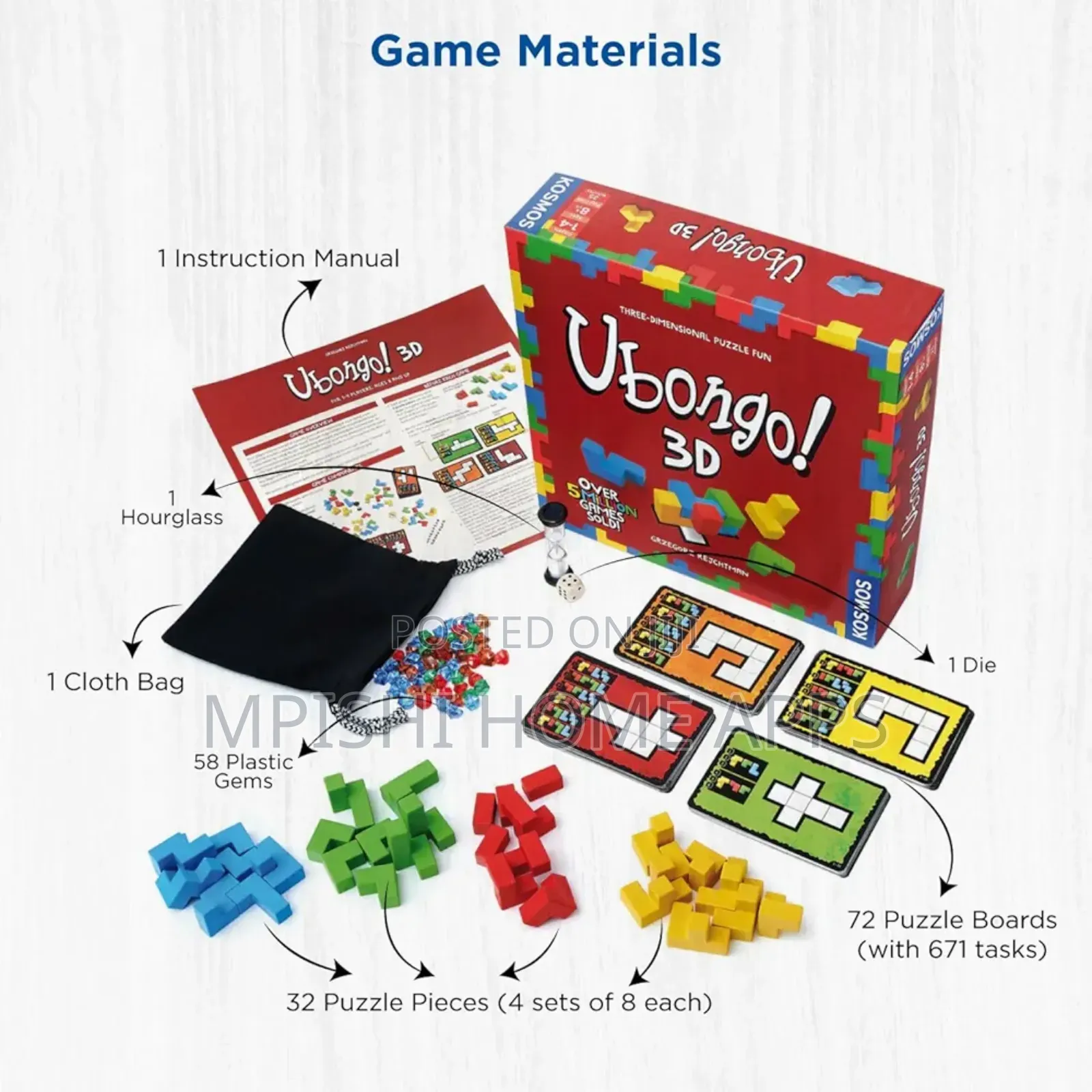 Ubongo 3d Game